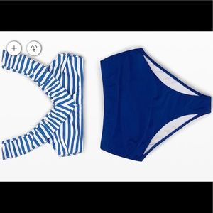 NWT! Cupshe, high waisted bikini (M)